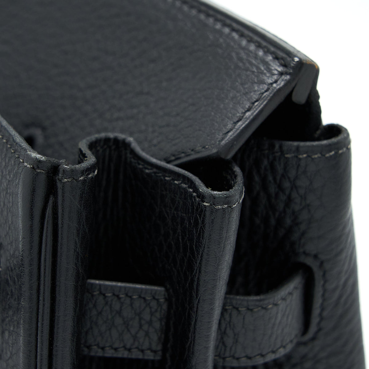 HERMES BIRKIN 35 CALFSKIN BLACK SHW