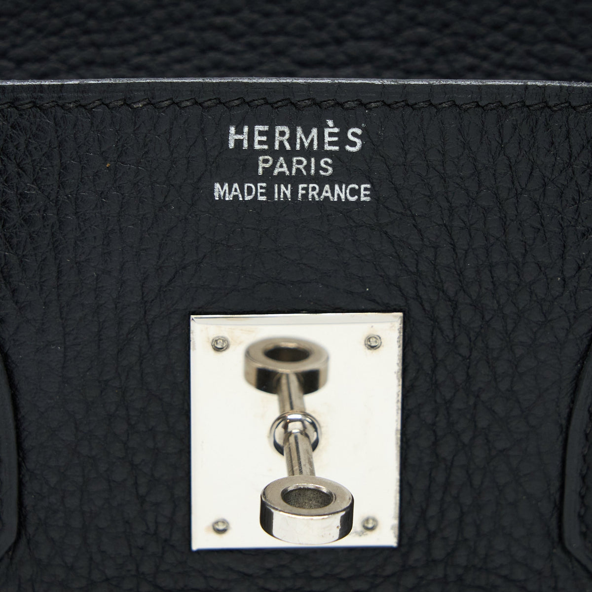 HERMES BIRKIN 35 CALFSKIN BLACK SHW